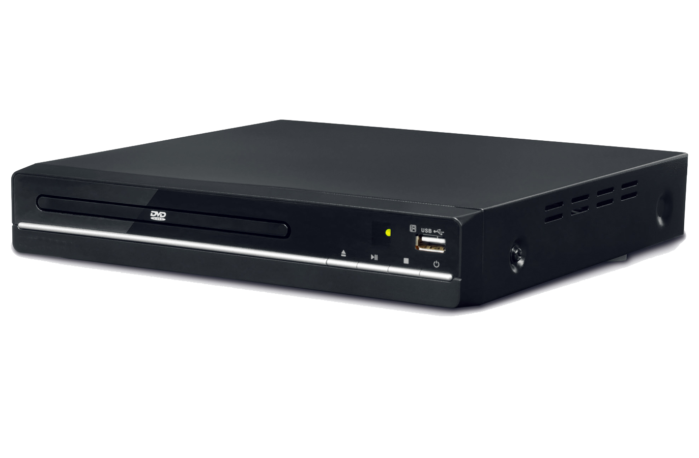 TFT BRANDNEU Denver Tragbarer DVD-Player mit DVB-T2 MT-1087T2H Schwarz USB 