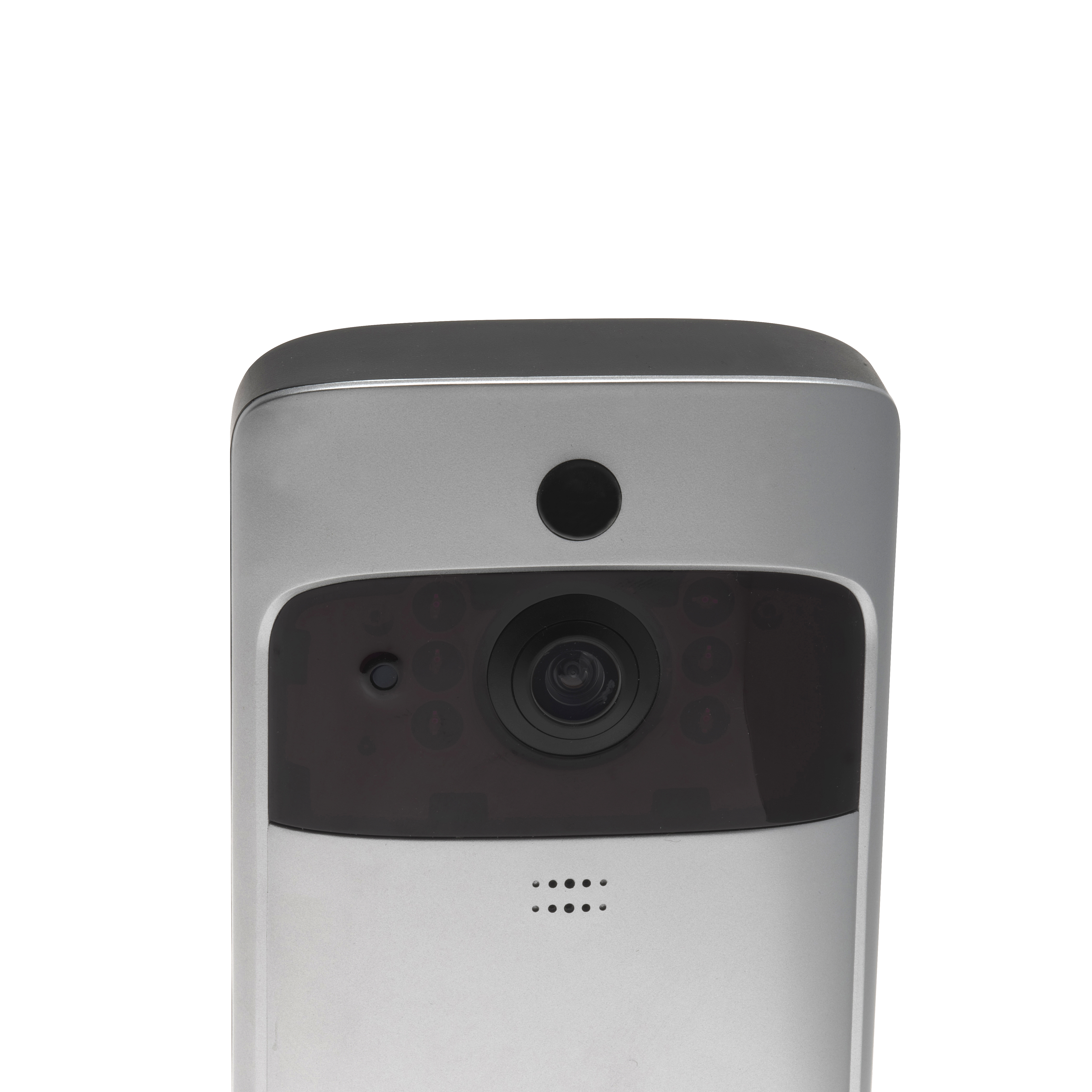 Aplicación Gratuita para Android y iOS Denver Timbre con Video VDB-110 Detección de Movimiento Conexión con teléfono móvil Cámara 720P Videoportero con función Wi-Fi y Timbre Interior Doorbell 