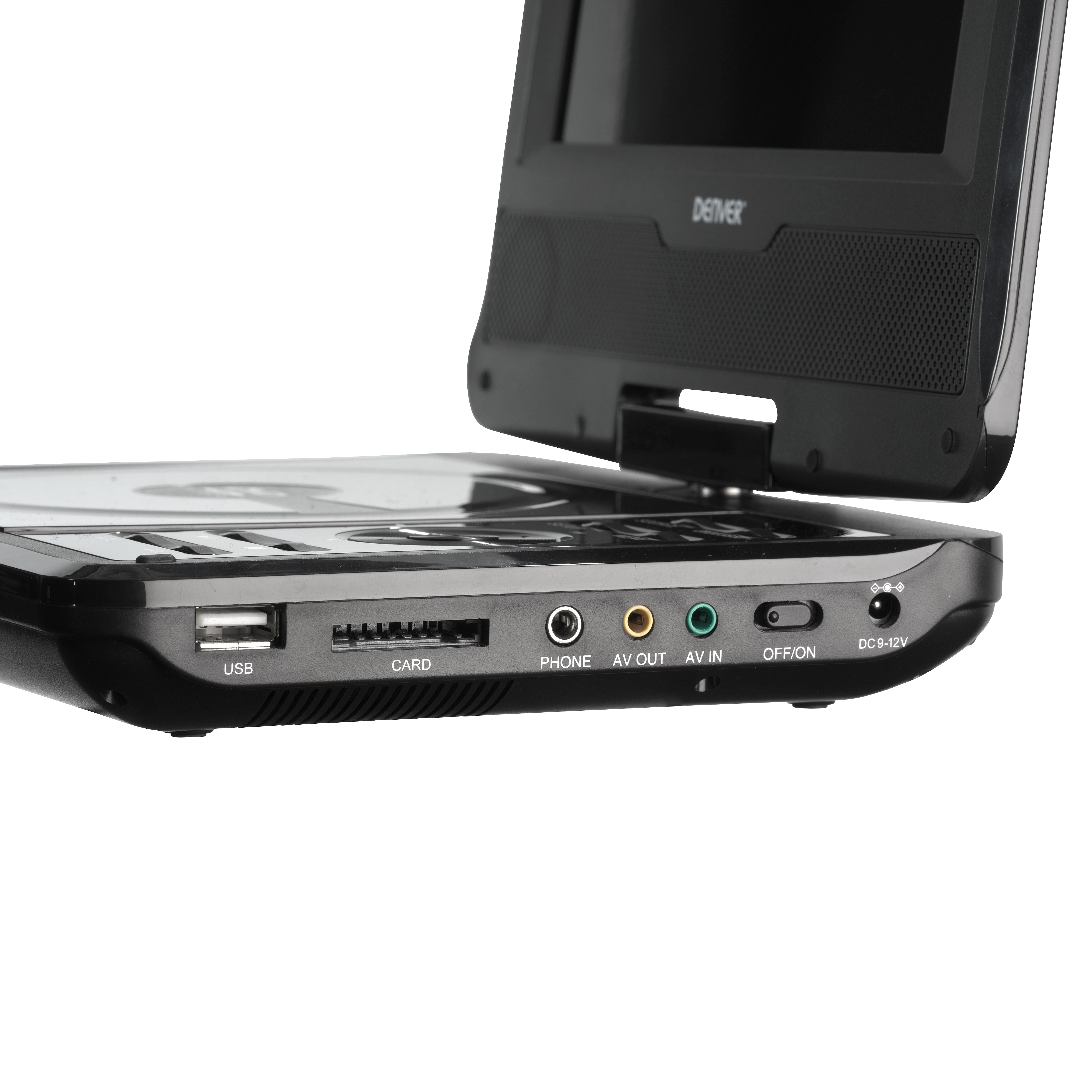Denver MT-1097 Lecteur DVD/Blu-Ray portable Lecteur DVD portable Dessus de  table 25,4